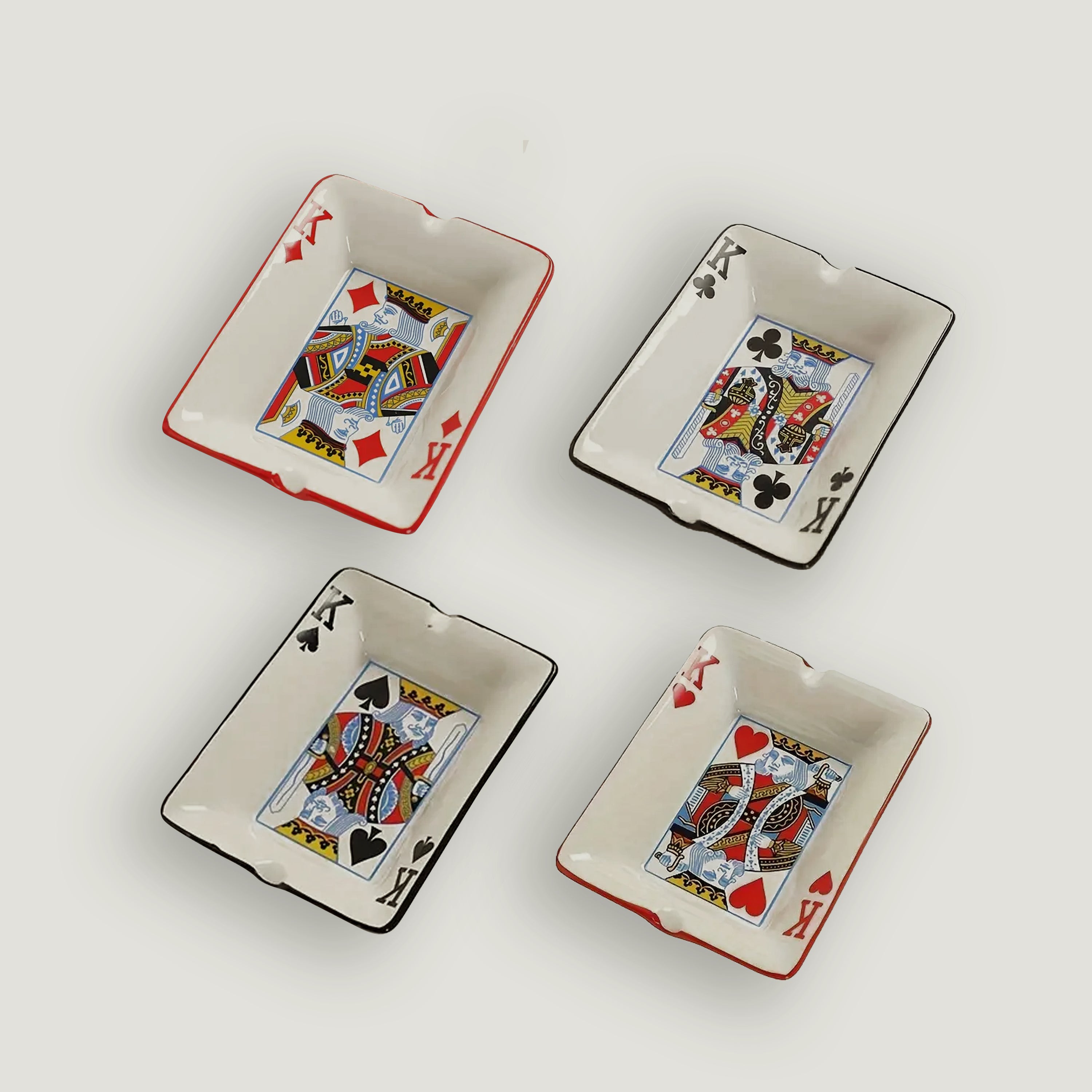 PLAYING CARD ASHTRAY