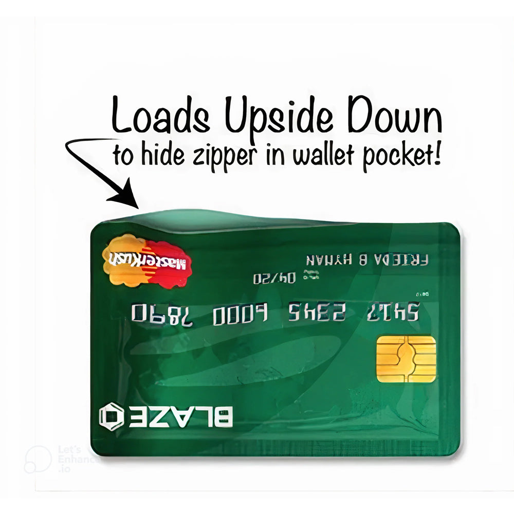 Secret Credit Card Stash Bag Ziplock Smell proof